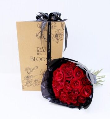 red roses flower bunch